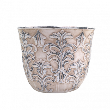 Gros Cache-pot rond - «Baroque» PM