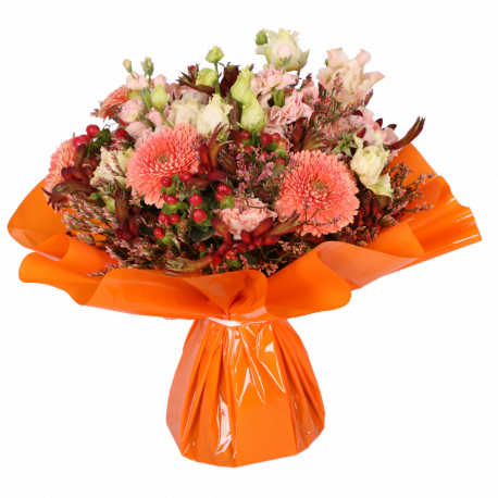 Bulles rondes - Polypro Uni - Orange - Ø 78cm
