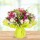 Bulles rondes - Polypro - Double feuilles - Vert anis / Blanc Ø 78 cm