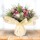 Bulles rondes - Polypro - Double feuilles - Crème / Blanc Ø 88 cm
