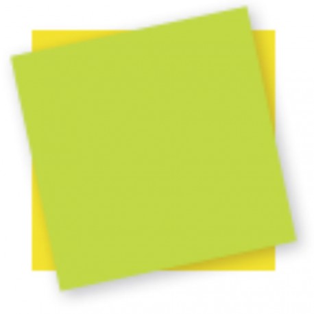 Bouquet bulle 7 tiges - Collection 2 feuilles Jaune/Vert Anis