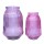 NOUVEAUTÉ: Vase en verre "Rose" PM